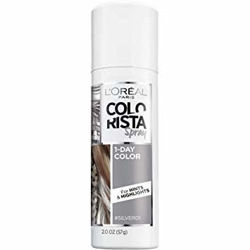 Shop Now: L'Oréal Colorista 1-Day Spray in Silver, $9.99, available at Ulta.