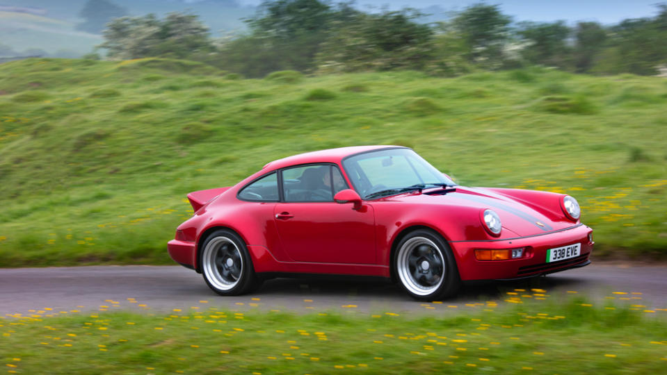 The all-electric Porsche 964 restomod from Everrati Automotive Limited. - Credit: Photo by Alexp.com, courtesy of Everrati Automotive Limited.