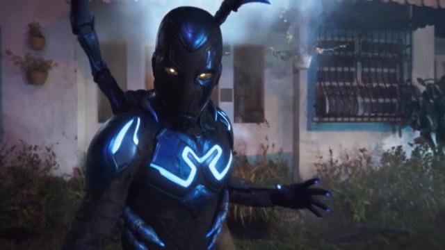 New Blue Beetle trailer shows off the Scarab's powers