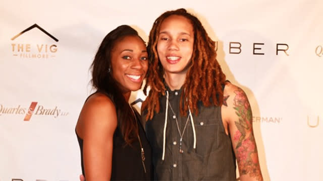 Just days after WNBA star Glory Johnson gushed over hearing her twins' hearts beat for the first time on Instagram, one question still lingers: Is the feeling mutual for ex-wife Brittney Griner? The 24-year-old basketball forward, who played for the Tulsa Shock before taking the season off due to the pregnancy, is basking in the gratitude of carrying twins. Griner, on the other hand, has posted everything <em>but </em>baby news on her social media. <strong> WATCH: ESPN's Body Issue Features Devout Mormon </strong> Here's Griner making silly faces with a selfie stick. Here's the split-screen she posted to show her followers that her sister, Jay, once had something in common with Justin Timberlake. ...and rapper Riff Raff. Then there's Griner's team, the Phoenix Mercury. The 6-foot-8 WNBA star was grateful to be back on the court after an April 22 domestic violence incident that led to both her and Johnson's seven-day, WNBA-imposed suspension. Despite all those posts, there has still been no official word on the babies from Griner. The 24-year-old wasn't acknowledged in Johnson's Instagram posted to her account on June 29, when the expectant mother expressed full gratitude with an ultrasound snap, saying, “For 15yrs Double-Doubles came with hardwork and dedication … now I’ve been blessed by God to have ‘double doubles’ for the rest of my life!” Johnson's original baby announcement came on June 4, just one day after Griner announced she had filed for annulment from her wife after 28 days of marriage. <strong> WATCH: WNBA Star Brittney Griner Shares Annulment News Day After Wife Announces Pregnancy </strong> Whether there's baby mama drama or not, at the very least, Johnson is in good company as far as her pregnancy is concerned -- see which other celebs are expecting later this year in the video below.