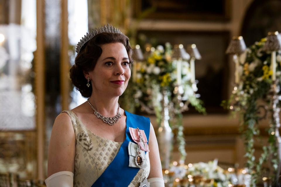 Olivia Colman takes over as Queen Elizabeth II on "The Crown."