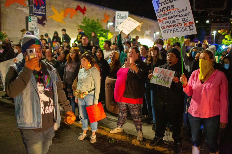 Image: Black Live Matter Protest Klamath Falls Oregon May 31st 2020 (Aurora Simpson / PhotoArt by Aurora)