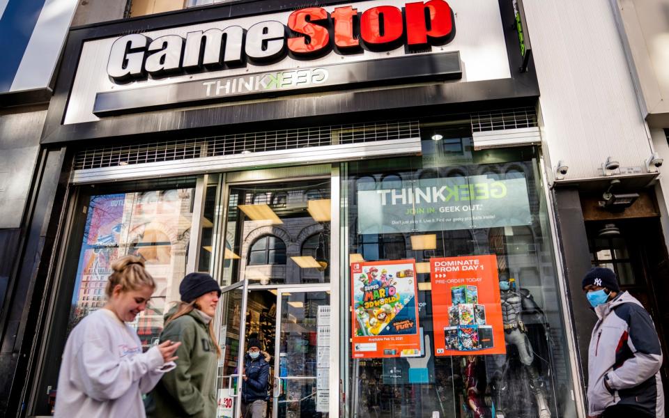 Shares in GameStop have soared after the appointment - AP