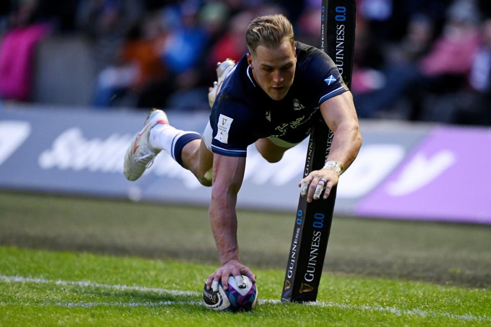 Duhan van der Merwe ran England ragged (Getty Images)