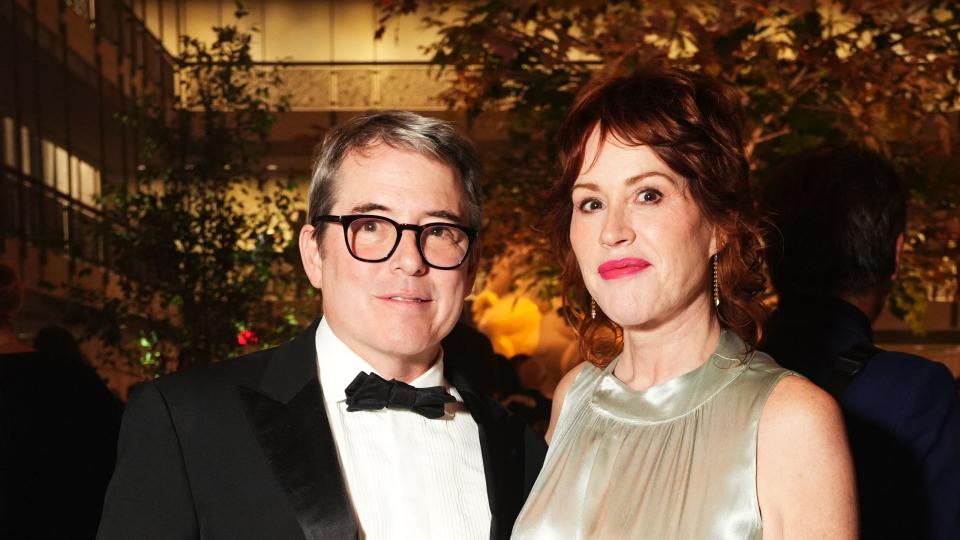 new york, new york october 05 matthew broderick and molly ringwald attend the new york city ballets 2023 fall gala at the david h koch theatre at lincoln center on october 05, 2023 in new york city photo by jared siskinpatrick mcmullan via getty images