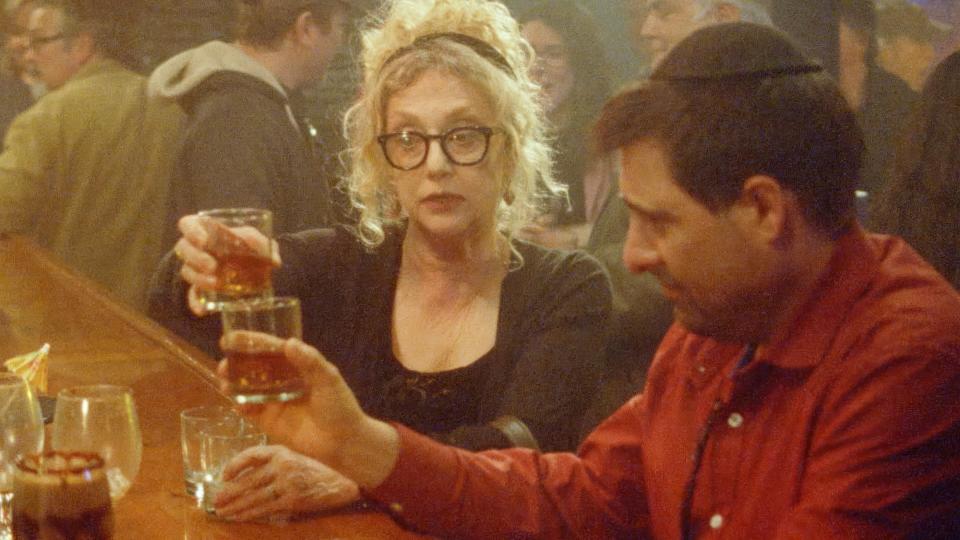 Jason Schwartzman and Carol Kane star in the film Between the Temples.