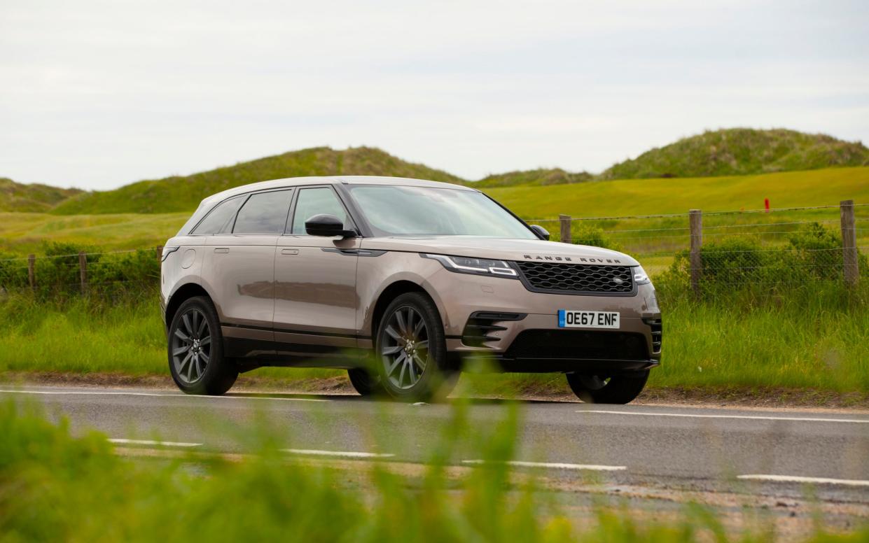 Daily Telegraph David Williams in a Range Rover Velar