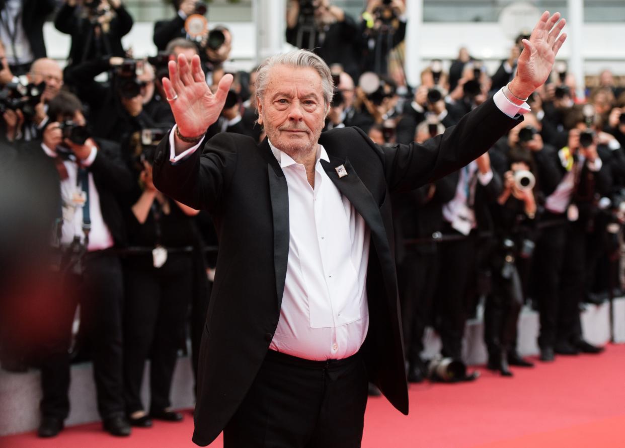 Delon made one his final public appearances at the 72nd annual Cannes Film Festival in 2019, where he was celebrated with an honorary Palme d'Or.