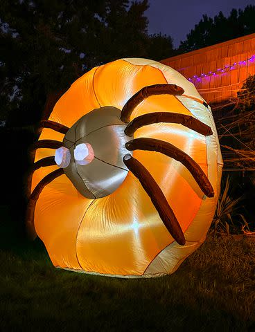 <p>Dunkin'</p> Dunkin' is selling a 6-foot inflatable spider doughnut starting on Oct. 1