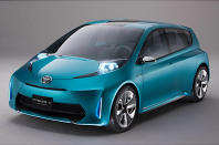 <p>The Prius c (for ‘city’) concept was a petrol-electric <strong>hybrid</strong> aimed at, in Toyota’s words, “young singles and couples” who wanted low running costs but didn’t need a car as large as the regular Prius. Along with the more family-oriented <strong>Prius v</strong>, it made its debut at the 2011 North American International Auto Show, and was notable for its daring design.</p>