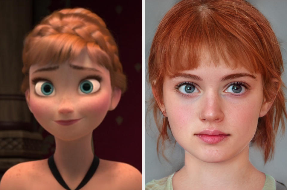   Disney / Hannah Marder / Via artbreeder.com