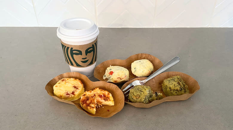 Starbucks egg bite flavors