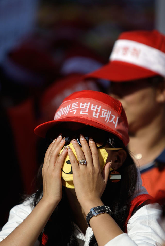 South Korean Sex Workers Protest Stricter Laws