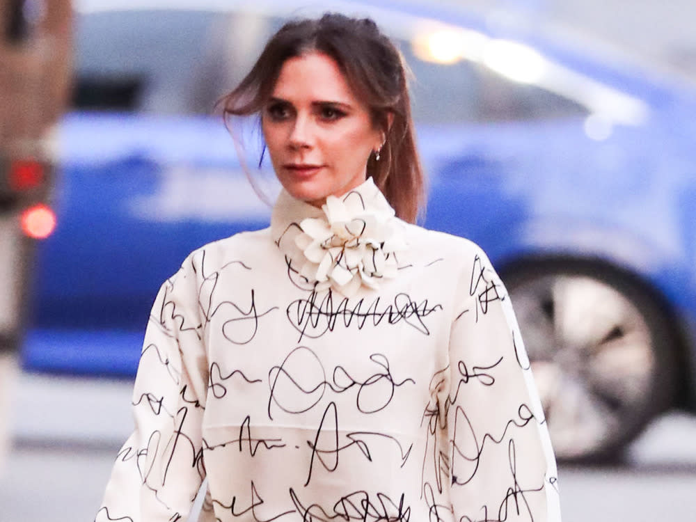 Victoria Beckham wünscht sich eine Zukunft mit Lachfalten und High Heels. (Bild: Xavier Collin/Image Press Agency/ImageCollect)