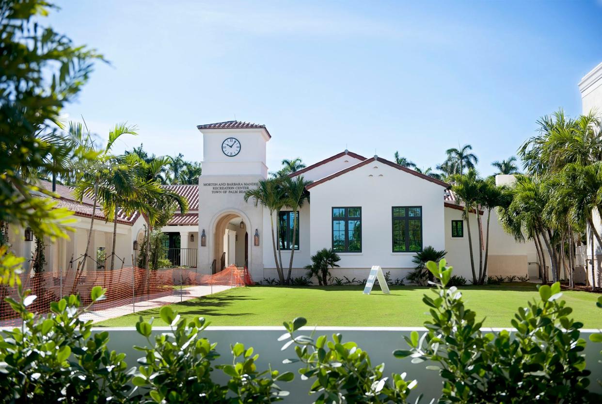 The Mandel Recreation Center at 340 Seaview Ave will serve as the base for activities during Designing Our Palm Beach Week, which starts Monday.