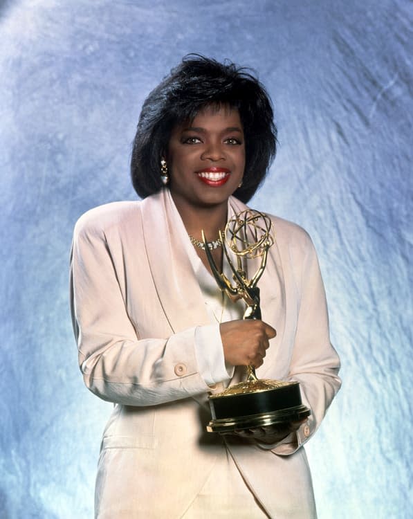 Oprah con su Emmy