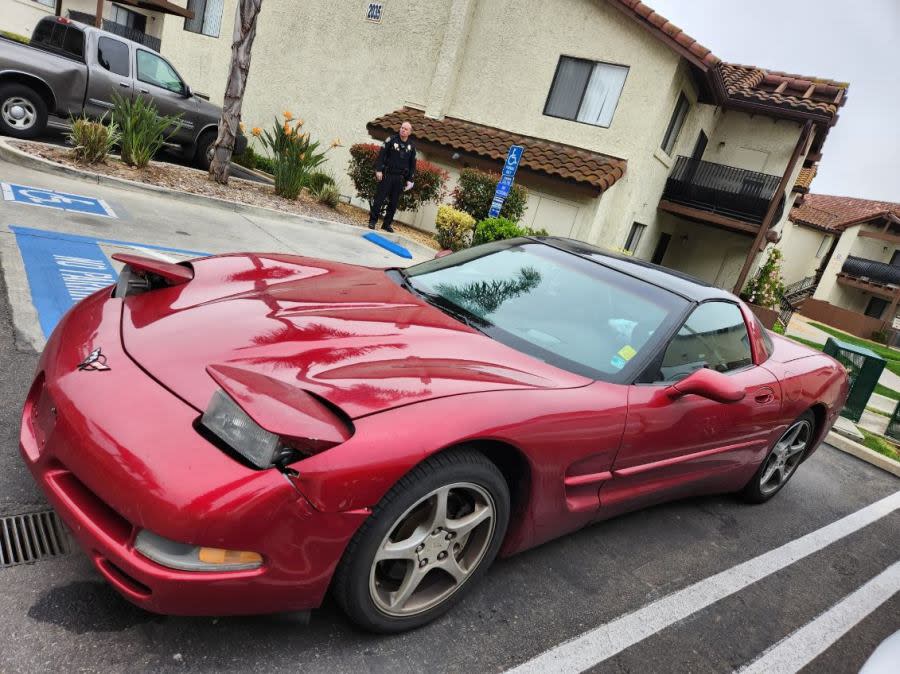 Vehicles impounded by authorities after illegal sideshow takeovers. (SDPD).