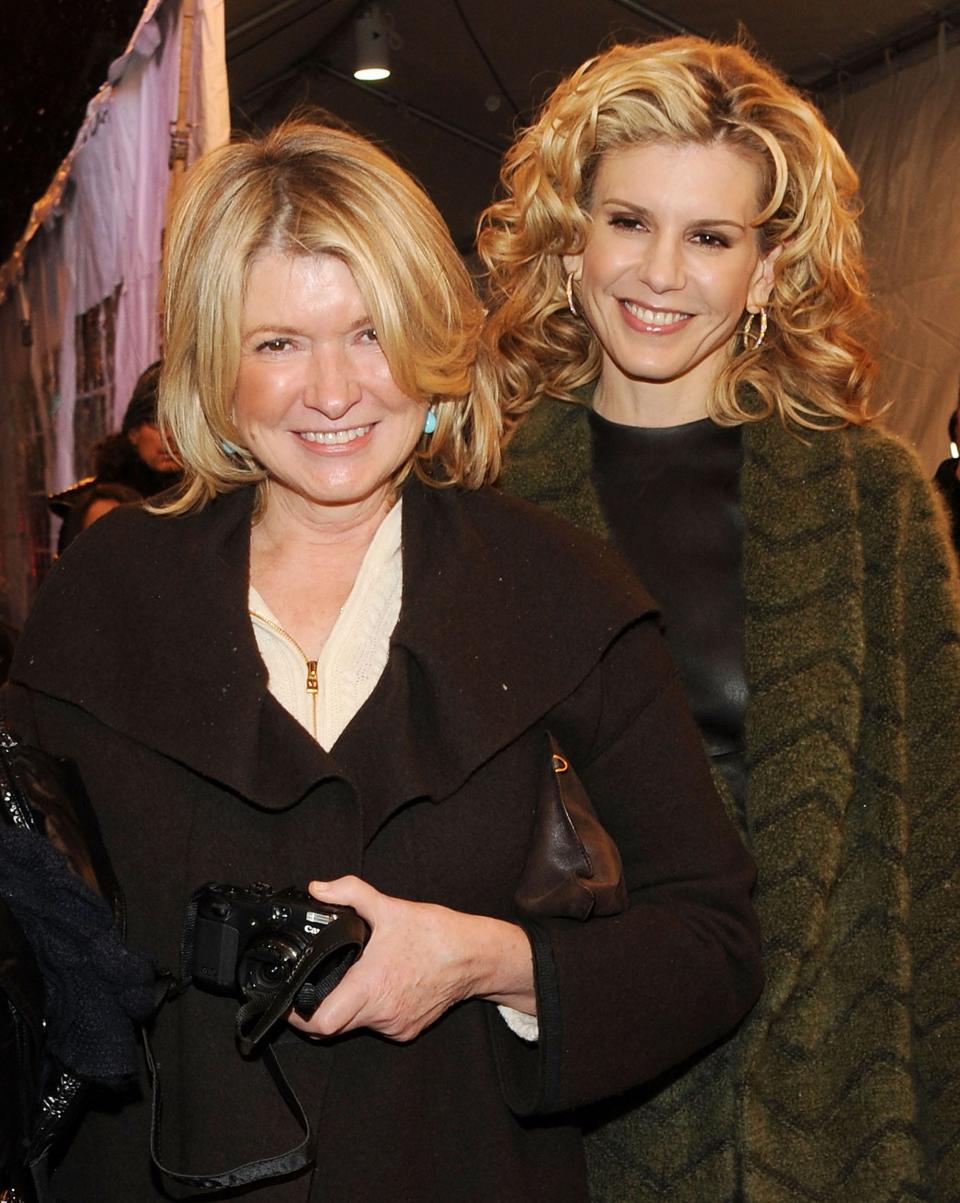 Martha Stewart and her daughter Alexis