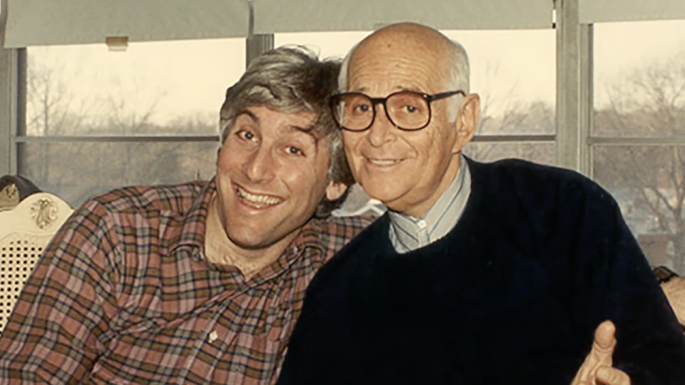 Dr. Jon LaPook and Norman Lear / Credit: Courtesy of Dr. Jon LaPook