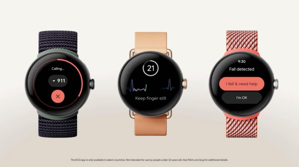 Pixel Watch正式揭曉完整規格，整合Fitbit完整服務、提供更完整身體數據紀錄功能