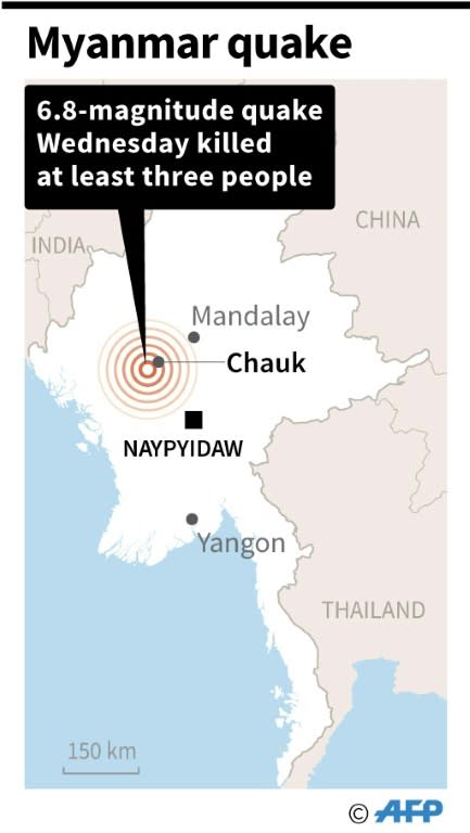 An earthquake on August 24 destroyed many of the botched restorations at the temples of Bagan
