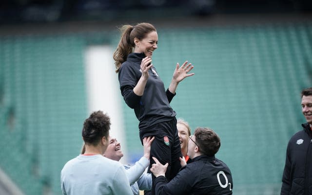 Royal visit to Twickenham Stadium