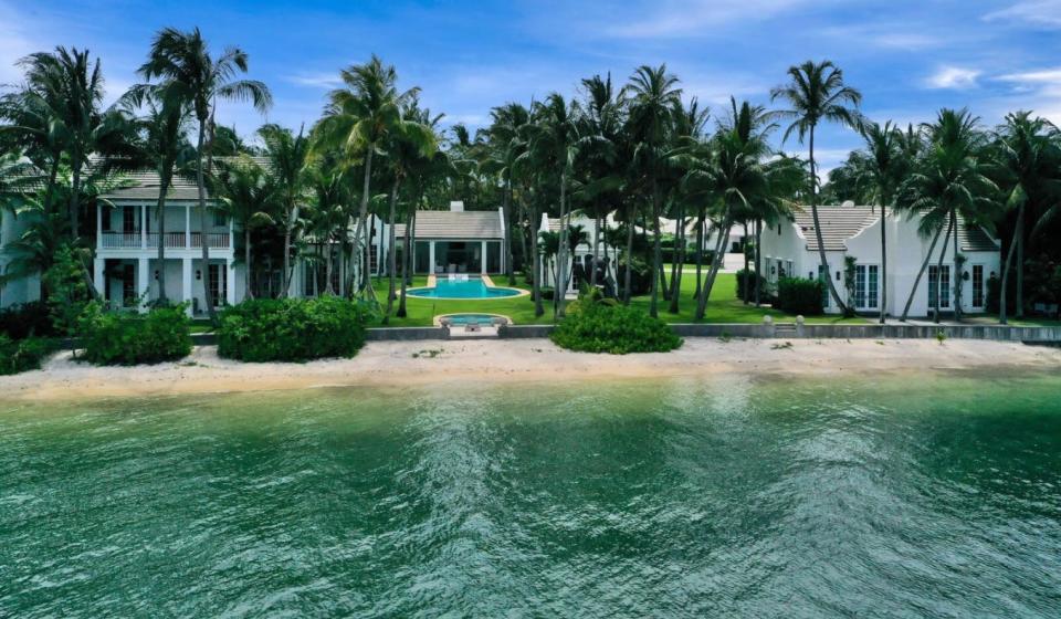 In December 2020, “Rocky” and “Rambo” star Sylvester Stallone used his Southpaw Trust to buy, for a recorded $35.38 million, this lakeside estate at 1480 N. Lake Way on the North End of Palm Beach.