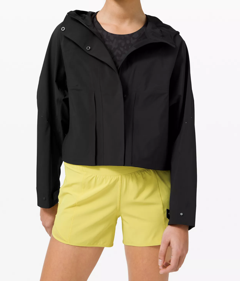 Lululemon Rain Chaser Jacket in Black