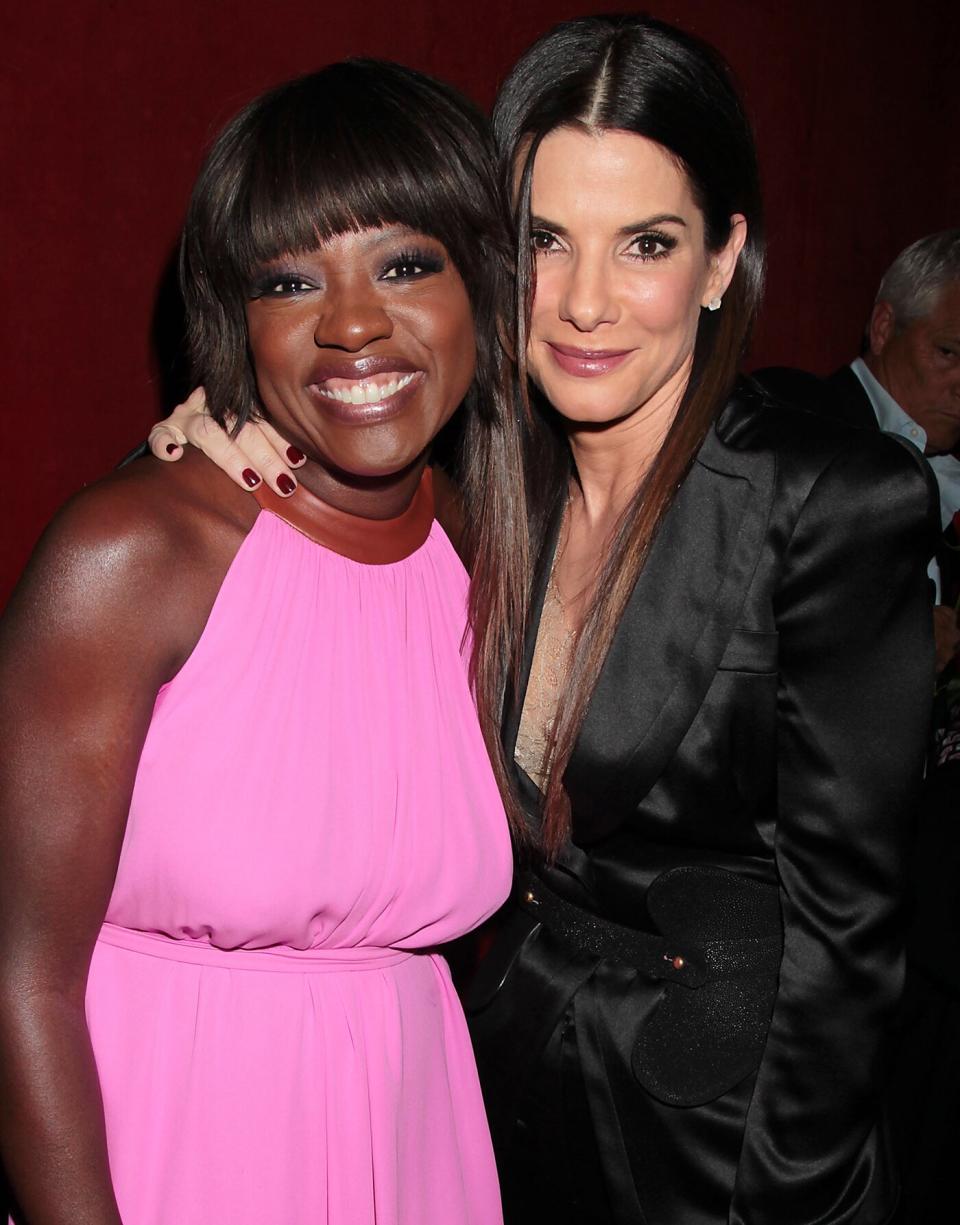 Viola Davis and Sandra Bullock