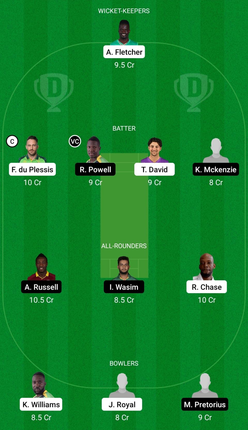 SLK vs JAM Dream11 Prediction Fantasy Cricket Tips Dream11 Team Hero CPL T20 