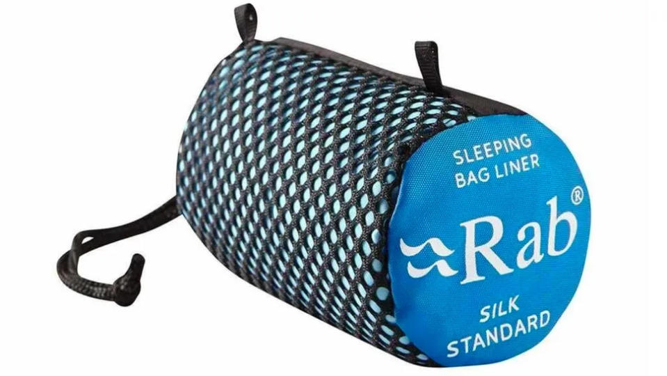 reasons you need a sleeping bag liner: Rab silk sleeping bag liner