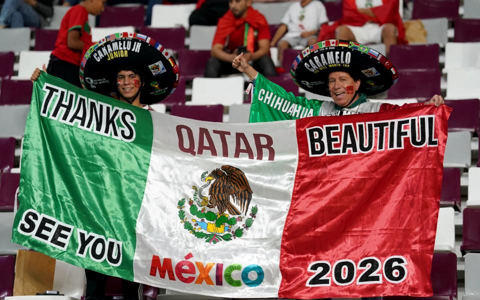 Mexico fans - Adam Davy/PA