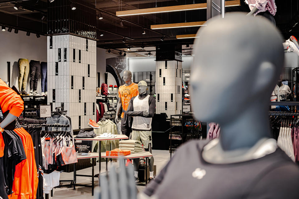 Under Armour, Oxford Street, London, store