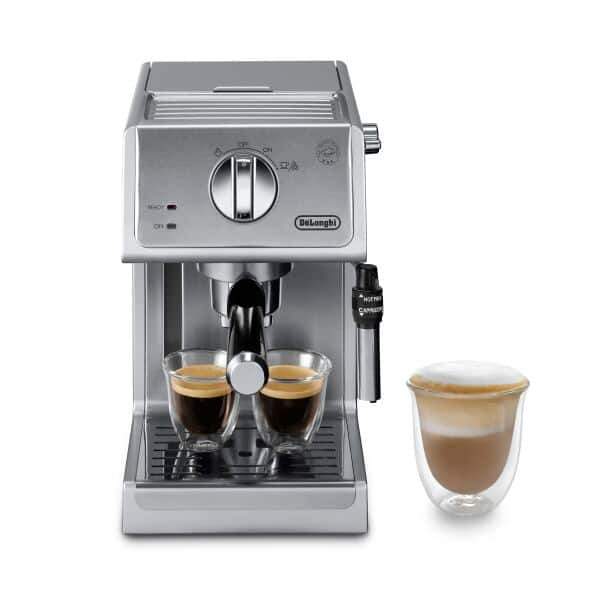 De'Longhi Manual Espresso Machine with Premium Frother