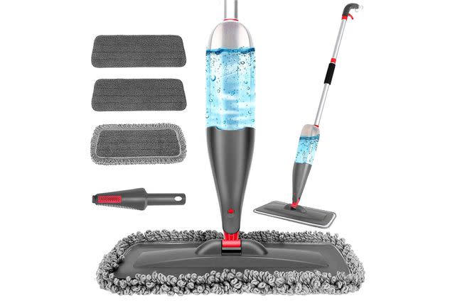 Only  Prime Members Can Score Extra Savings on This Spray Mop