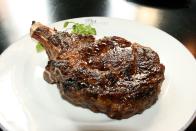 <p>You’ve never had a steak until you’ve had an A5 wagyu steak. These cuts are the highest quality pieces of beef out there which is why the <a href="https://www.tripadvisor.com/Restaurant_Review-g60763-d457886-Reviews-Old_Homestead_Steakhouse-New_York_City_New_York.html" rel="nofollow noopener" target="_blank" data-ylk="slk:150-year-old establishment;elm:context_link;itc:0;sec:content-canvas" class="link ">150-year-old establishment</a> charges $350 for 12 ounces of this premium cut. If that feels like too much of a financial commitment, there’s a more reasonably (ish) priced six-ounce option for $175. What a bargain.</p>