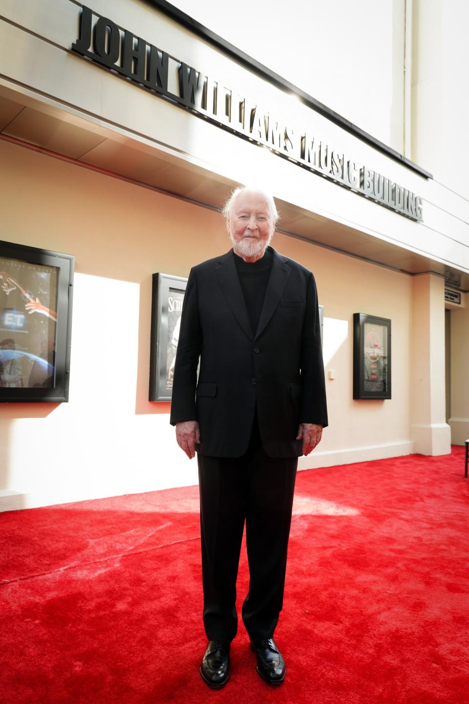 John Williams at the dedication ceremony for the John Williams Music Building (Sony)