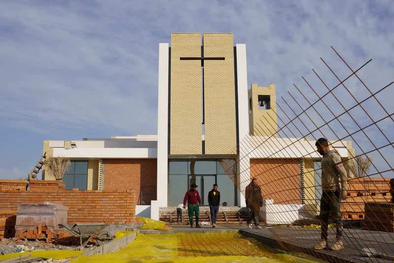Church built to attract tourists and Christians after Pope's visit to Ur
