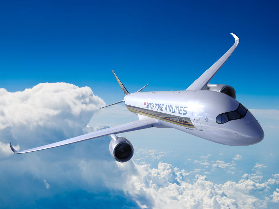 An A350. (Photo: Singapore Airlines)