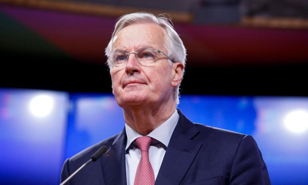 Michel Barnier has suggested the Brexit transition period could last until 2022. 