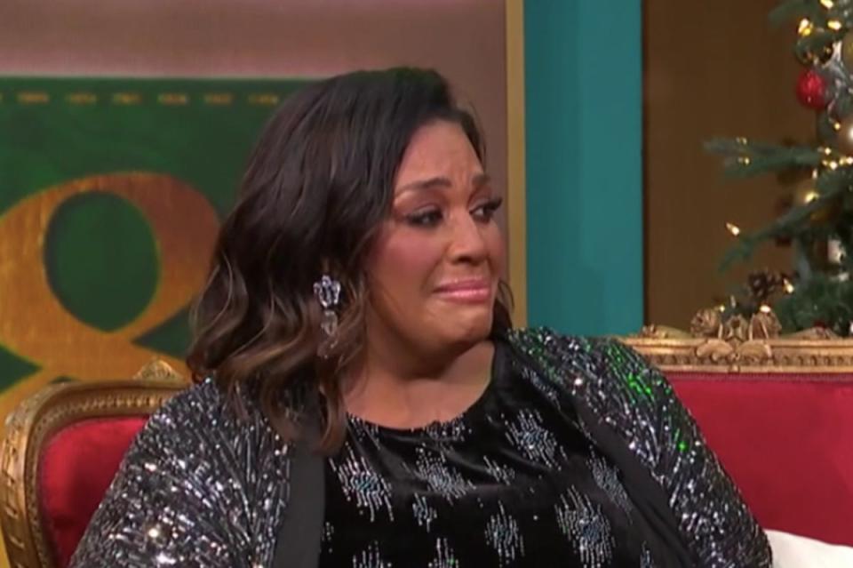 Alison Hammond gets emotional on This Morning Christmas special (ITVX)