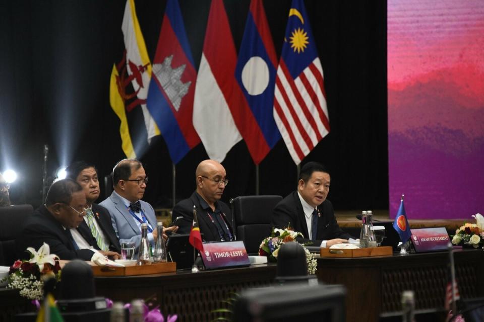 東協峰會將於今（5）日於印尼雅加達舉行，美中元首都將缺席。   圖：翻攝自X／@ASEAN