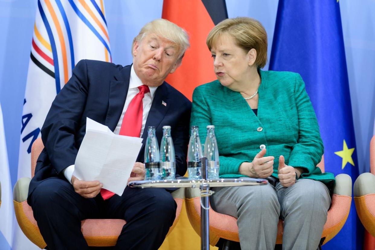 Merkel Trump