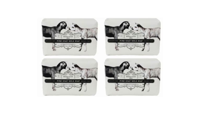 Best gifts for stepmoms: Beekman 1802 Goat Milk Bar Soap Set