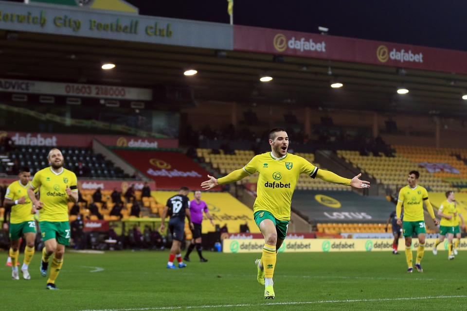 <p>Norwich are 10 points clear at the top of the Championship</p> (Getty Images)