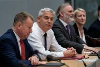 Britain's Brexit Secretary Stephen Barclay meets with European Union's chief Brexit negotiator Michel Barnier in Brussels