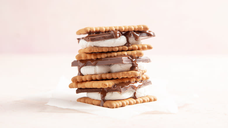 Stack of s'mores