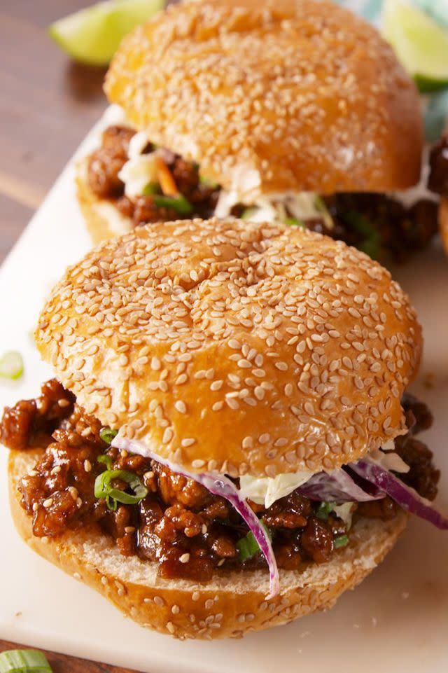 Asian Sloppy Joes