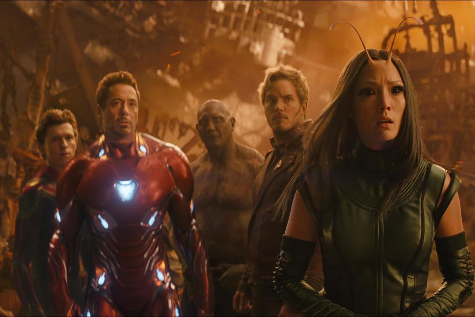 A scene from <em>Avengers: Infinity War</em>. (Photo: Marvel)