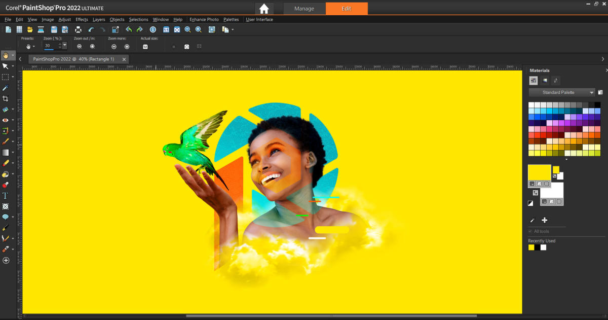 PaintShop Pro 2022 Makes Creative Image Editing Simple with AI